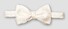 Eton Woven Paisley Self Tied Bow Tie White