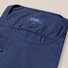 Eton Woven Twill Round Neck T-Shirt Dark Blue Extra Melange