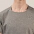 Eton Woven Twill Round Neck T-Shirt Donker Groen Melange