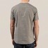 Eton Woven Twill Round Neck T-Shirt Donker Groen Melange