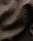 Eton Wrinkle Free Flannel Shirt Dark Brown Melange
