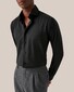 Eton Wrinkle Free Flannel Shirt Dark Gray