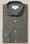 Eton Wrinkle Free Flannel Shirt Grey