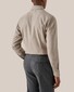 Eton Wrinkle Free Flannel Shirt Light Brown