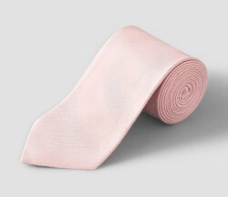 Eton Zijde Linnen Uni Color Das Licht Roze
