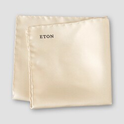 Eton Zijden Pochet Beige