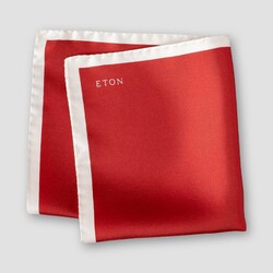 Eton Zijden Pochet Rood