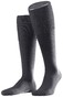 Falke Airport Kniekousen Knee-Highs Extra Dark Grey Melange