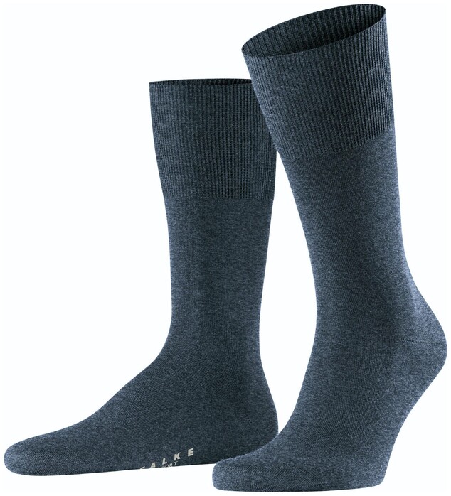 Falke Airport Sock Socks Dark Blue Melange