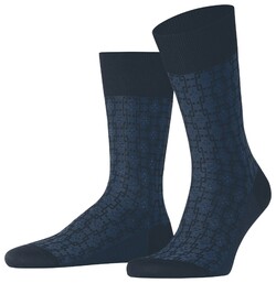 Falke Artwork Tie Sokken Midnight