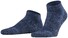 Falke Brickwall Socks Dark Blue Melange