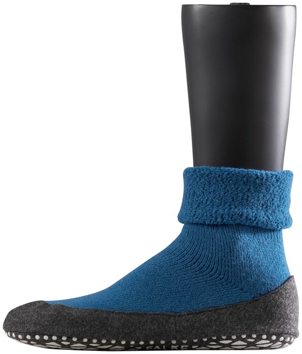 Falke Cosyshoe Socks Sokken Baltic Blue