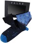 Falke Dot Sock Gift Box Sokken Blauw-Blauw