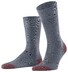 Falke Dotted Socks Sokken Steel Grey Melange