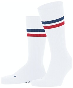 Falke Dynamic Uni Striped Socks White-Blue-Red
