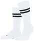 Falke Dynamic Uni Striped Sokken Wit-Zwart