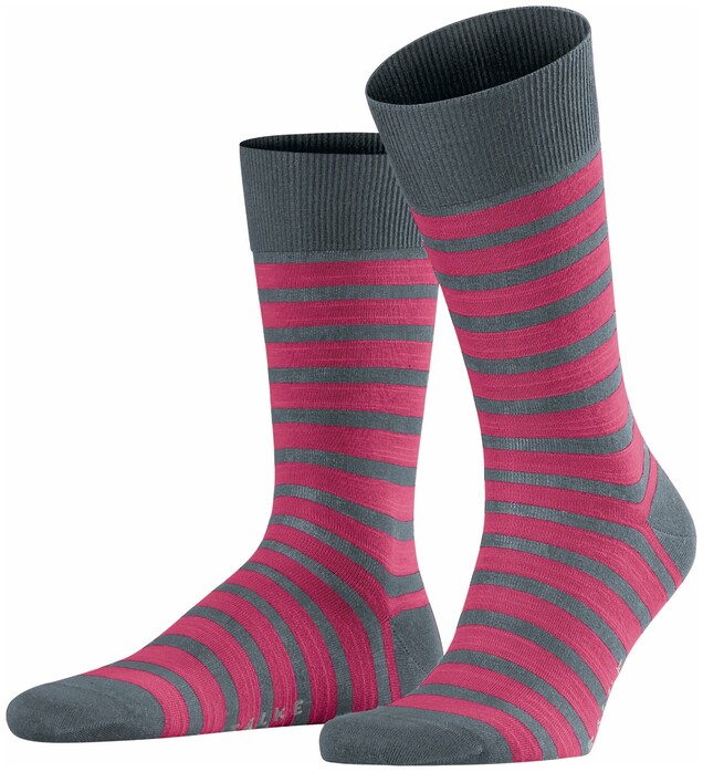 Falke Even Stripe Sock Socks Asphalt