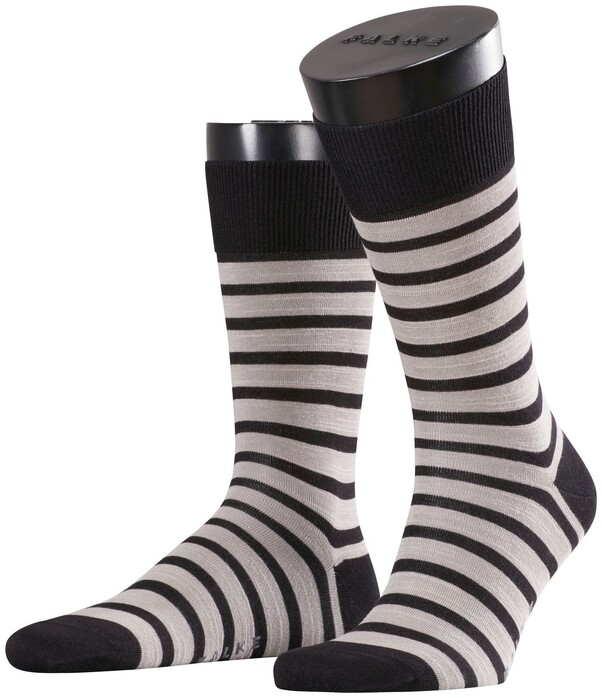 Falke Even Stripe Sock Socks Black
