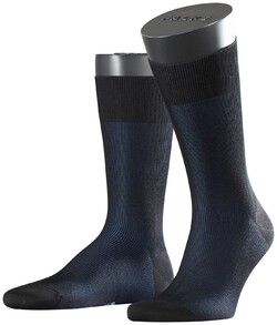 Falke Fine Shadow Sok Socks Black-Blue