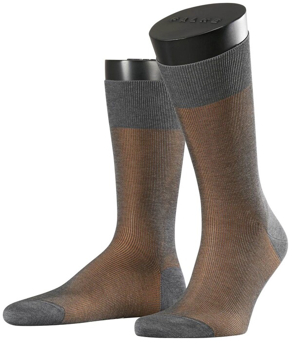 Falke Fine Shadow Sok Socks Dark Grey Melange