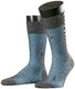 Falke Fine Shadow Sok Socks Grey-Light Blue