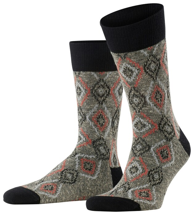 Falke Ikat Spell Socks Black