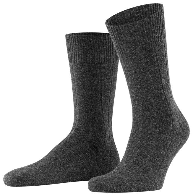 Falke Lhasa Rib Socks Anthracite Grey