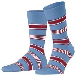 Falke Marina Stripe Socks Cornflower Blue