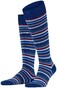 Falke Microblock Stripe Knee-Highs Royal Blue