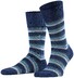 Falke Multicolor Stripe Socks Royal Blue