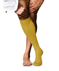 Falke No. 10 Egyptian Karnak Cotton Kniekous Knee-Highs Nugget