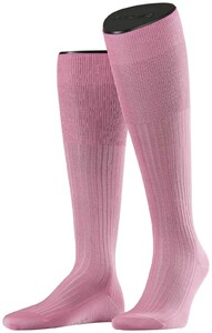 Falke No. 10 Egyptian Karnak Cotton Kniekous Knee-Highs Soft Pink