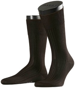 Falke No. 10 Socks Egyptian Karnak Cotton Brown