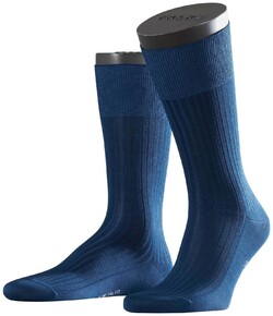 Falke No. 10 Socks Egyptian Karnak Cotton Royal Blue