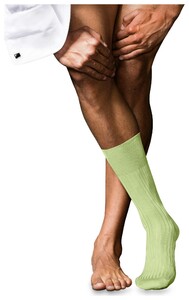 Falke No. 10 Socks Egyptian Karnak Cotton Sokken Lemon