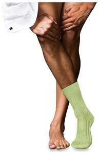 Falke No. 13 Finest Piuma Cotton Sokken Lemon