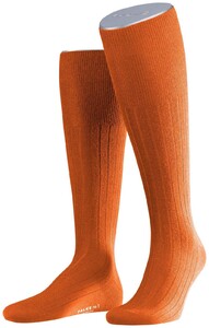Falke No. 2 Finest Cashmere Kniekousen Knee-Highs Fine Orange