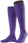 Falke No. 2 Finest Cashmere Kniekousen Knee-Highs Purple