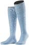 Falke No. 2 Finest Cashmere Kniekousen Knee-Highs Sky Blue Melange