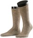 Falke No. 2 Socks Finest Cashmere Extra Dark Sand Melange