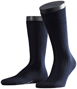Falke No. 2 Socks Finest Cashmere Socks Navy