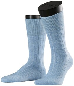 Falke No. 2 Socks Finest Cashmere Socks Sky Blue Melange