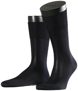 Falke No. 4 Pure Silk Socks Sokken Navy