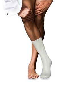 Falke No. 4 Pure Silk Socks Sokken Off White