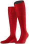 Falke No. 6 Finest Merino and Silk Kniekous Knee-Highs Red