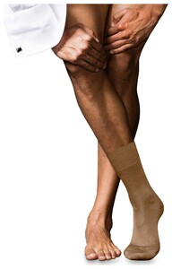 Falke No. 6 Socks Finest Merino and Silk Camel