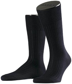 Falke No. 7 Socks Finest Merino Sokken Navy