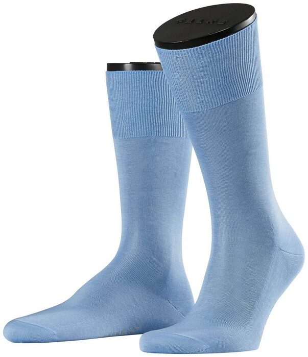 Falke No. 9 Socks Egyptian Karnak Cotton Blue