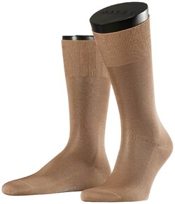 Falke No. 9 Socks Egyptian Karnak Cotton Brownie Melange