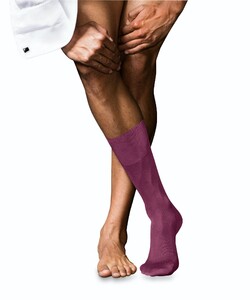 Falke No. 9 Socks Egyptian Karnak Cotton Raspberry